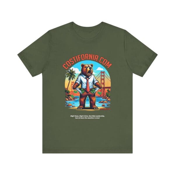 Costifornia Unisex Tee - Expensive California Living Shirt - Image 9