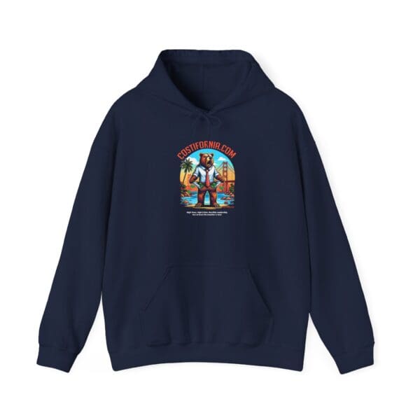 Hooded Sweatshirt - Costifornia Brand Expensive Living Costs in California Design - Image 21