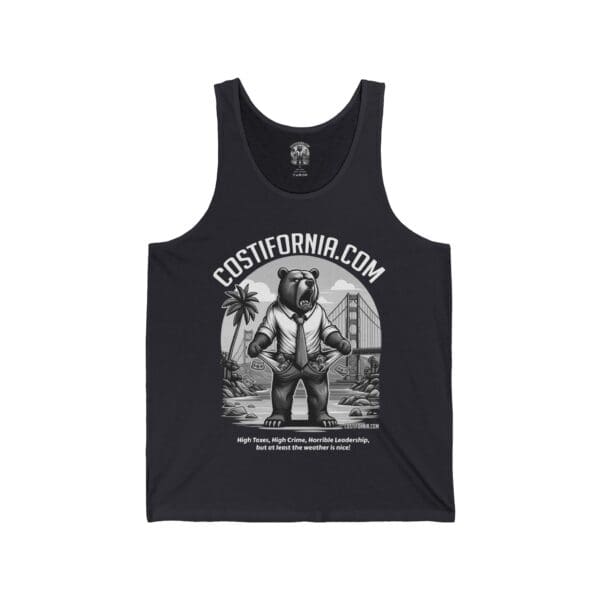 Tank Top - Costifornia Brand Expensive Living Costs in California Design - Image 5