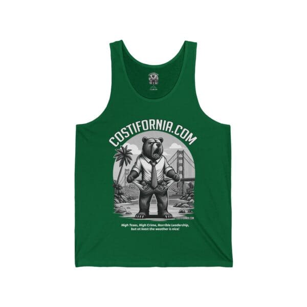Tank Top - Costifornia Brand Expensive Living Costs in California Design - Image 7
