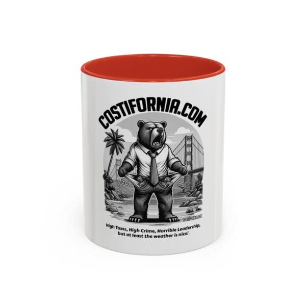 Coffee Mug - Expensive Living Costs in California Design - Image 13