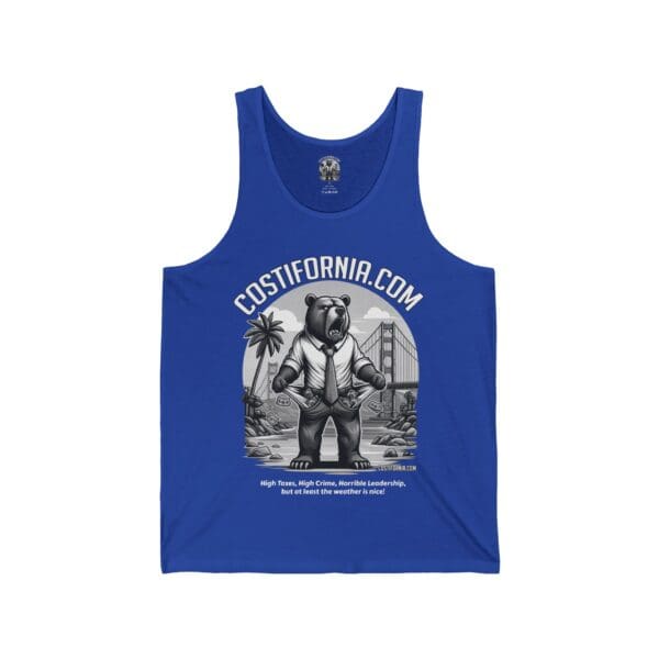 Tank Top - Costifornia Brand Expensive Living Costs in California Design - Image 13