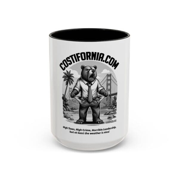 Coffee Mug - Expensive Living Costs in California Design - Image 17