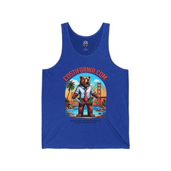 Tank Top - Costifornia Brand Expensive Living Costs in California Design - Image 13