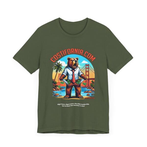 Costifornia Unisex Tee - Expensive California Living Shirt - Image 11