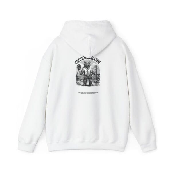 Hooded Sweatshirt Expensive Living Costs in California Design - Image 2