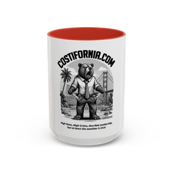 Coffee Mug - Expensive Living Costs in California Design - Image 29