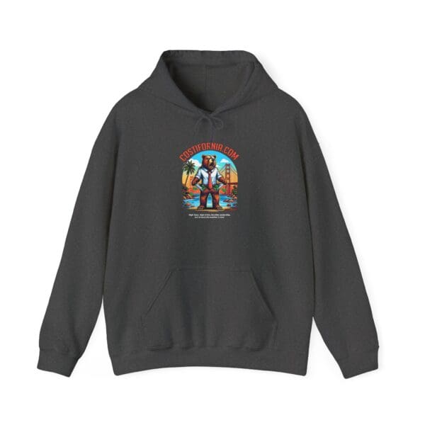 Hooded Sweatshirt - Costifornia Brand Expensive Living Costs in California Design - Image 13