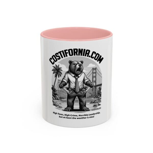 Coffee Mug - Expensive Living Costs in California Design - Image 9