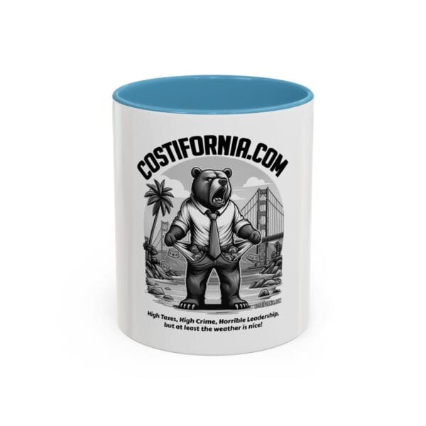 Coffee Mug - Expensive Living Costs in California Design - Image 33